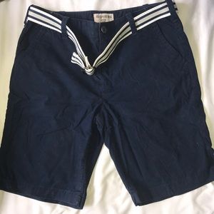 Express navy blue shorts.